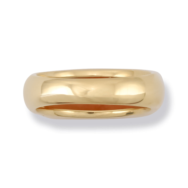 14K YELLOW GOLD RED JADEITE JADE SADDLE RING UPC #379145