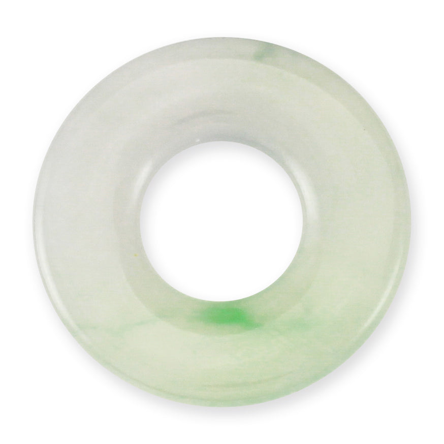 ICE JADEITE JADE LOOSE PI DISC PENDANT UPC #342927