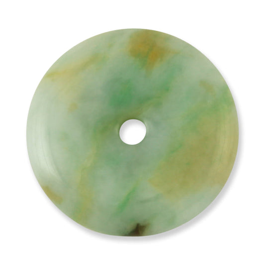 GREEN JADEITE JADE PI DISC PENDANT UPC #098855