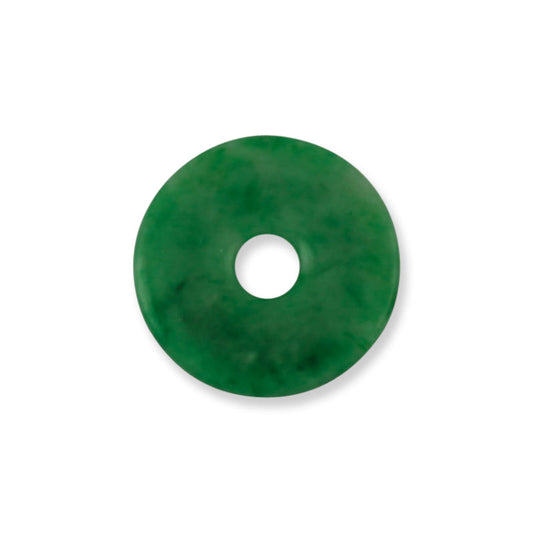 GREEN JADEITE JADE LOOSE PI DISC PENDANT UPC #012691