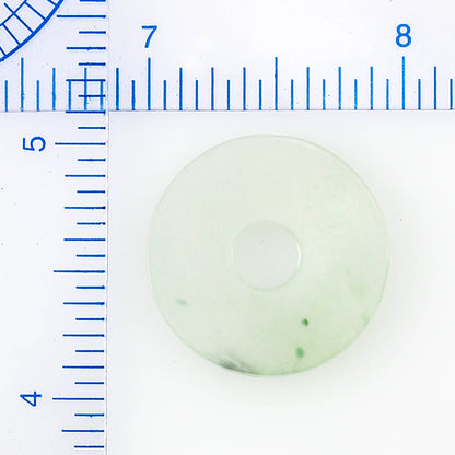 ICE JADEITE JADE FLAT DISC PENDANT UPC #324893