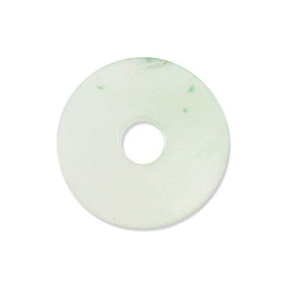 ICE JADEITE JADE FLAT DISC PENDANT UPC #324893