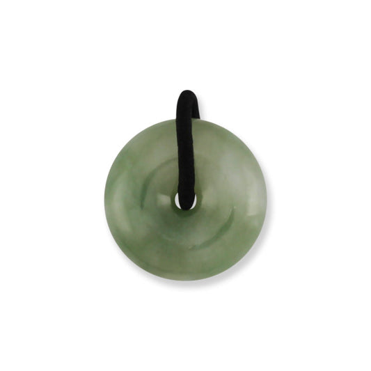 GREEN JADEITE JADE PI DISC PENDANT UPC #383814