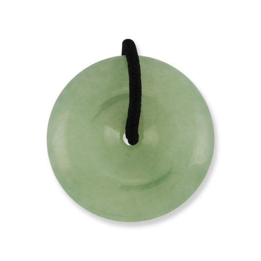 GREEN JADEITE JADE PI DISC PENDANT UPC #383876