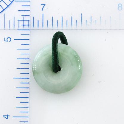 GREEN JADEITE JADE PI DISC PENDANT UPC #393950