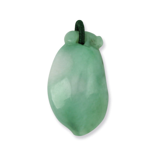 GREEN JADEITE JADE CARVED PENDANT UPC #381896