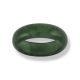 GREEN JADEITE JADE BAND RING FINGER SIZE 7 UPC #377189