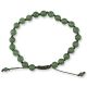 GREEN JADEITE JADE ADJUSTABLE BEAD BRACELET UPC #392533