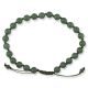 GREEN JADEITE JADE ADJUSTABLE BEAD BRACELET UPC #392526