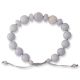 LAVENDER JADEITE JADE ADJUSTABLE BEAD BRACELET UPC #391291