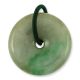 GREEN JADEITE JADE PI DISC PENDANT UPC #389755